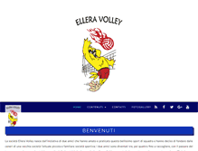 Tablet Screenshot of elleravolley.it